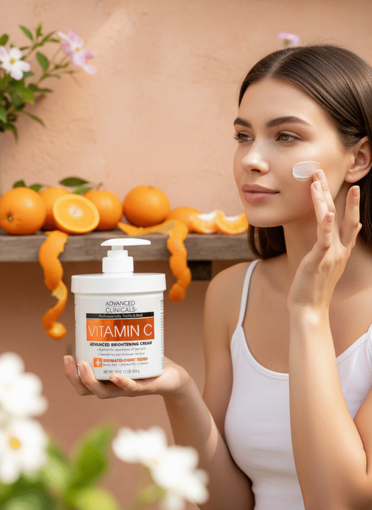 Advanced Clinicals Vitamin C Brightening Cream: Your Glow Starts Here