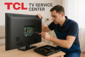 Can TCL TV software updates be done at the service center?