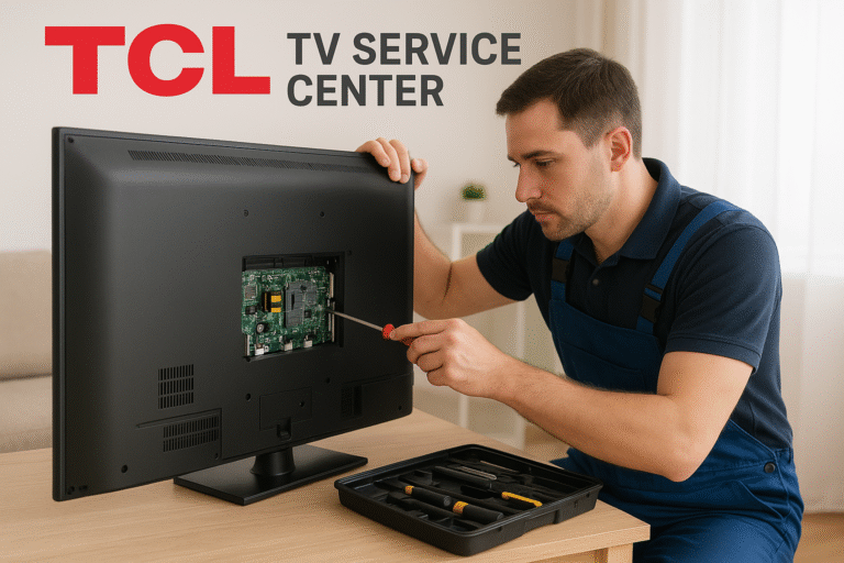 Can TCL TV software updates be done at the service center?