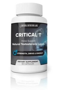 Critical T: Natural Testosterone Support for Men