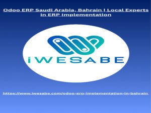 Odoo ERP Saudi Arabia, Bahrain | Local Experts in ERP Implementation