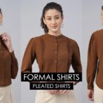 Women’s Pleated Formal Shirts