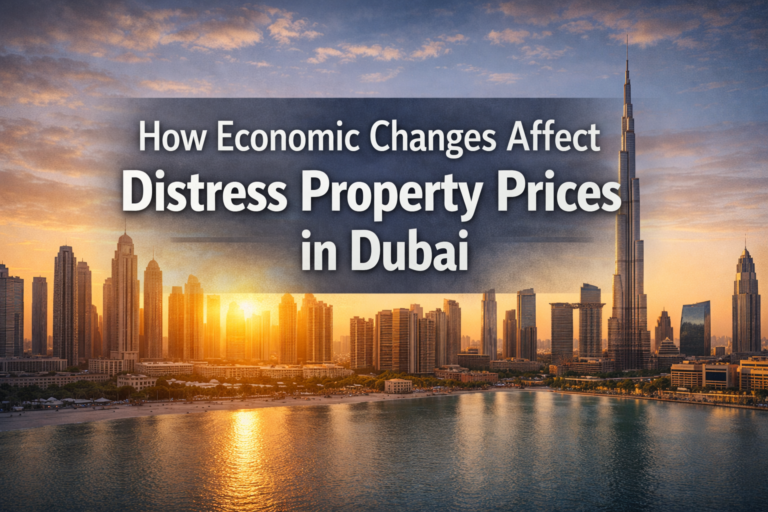How Economic Changes Affect Distress Property Prices in Dubai