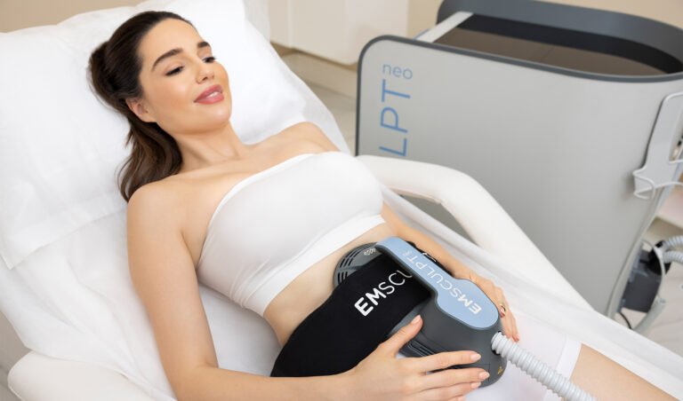 Sculpted Abs & Toned Body with Emsculpt Neo in Dubai & Abu Dhabi – Glamorous Clinic Dubai
