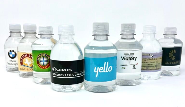 Limited Edition Bottled Water Branding for Festivals, Holidays, and Milestones!