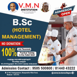 Best Hotel Management College Madurai – Build a Successful Hospitality Career