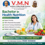 Best B.Sc Health & Nutrition Course in Madurai | Premium Nutrition College