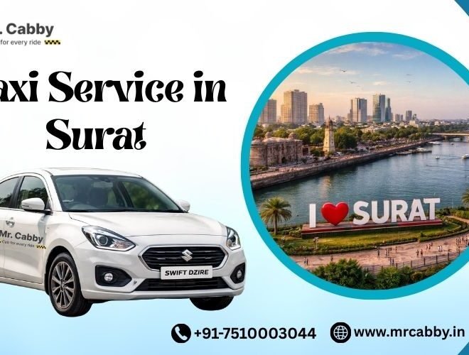 Taxi Service in Surat – 24/7 Cab Booking for Local & Outstation