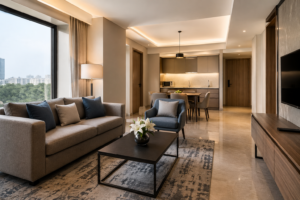 Experience Comfort & Convenience in a Service Apartment Near Cyber City