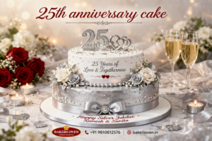Celebrate Love with a Delicious 25th Anniversary Cake from