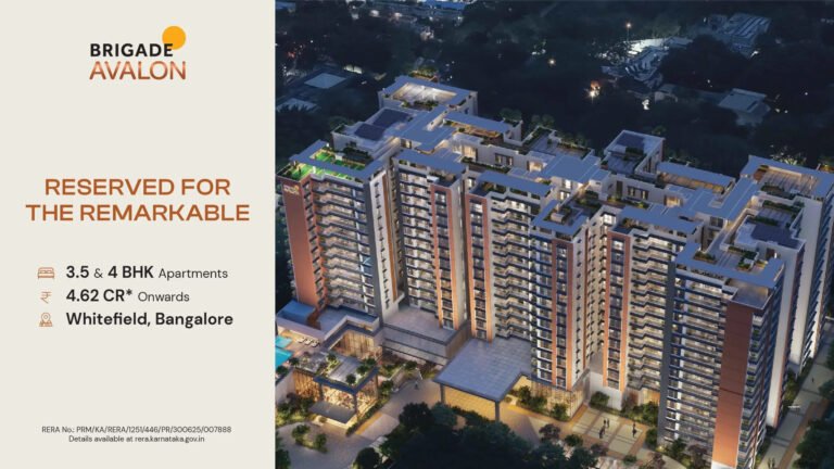 Brigade Avalon: Your Dream Home in Bangalore’s Prime Location