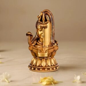Lord Shiva idols elevate your spiritual space by embodying the cosmic power of Mahadev.