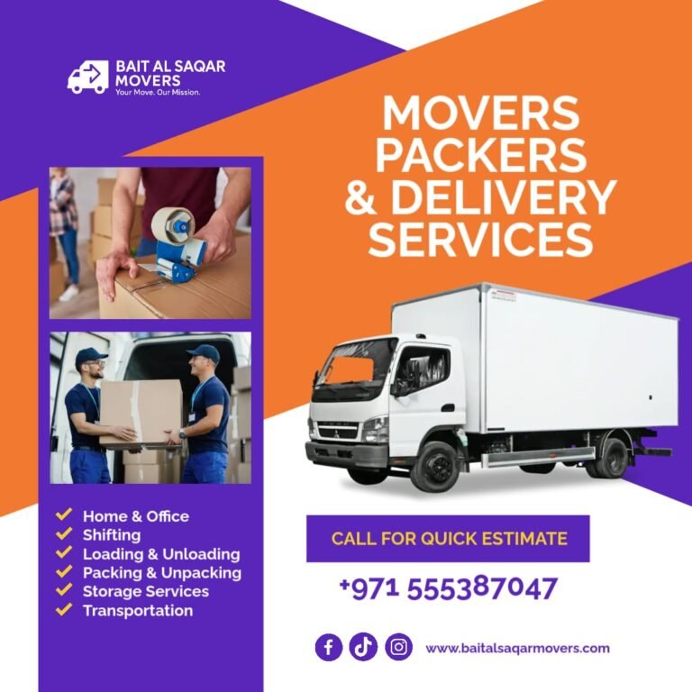 Offical movers and packers in ajman