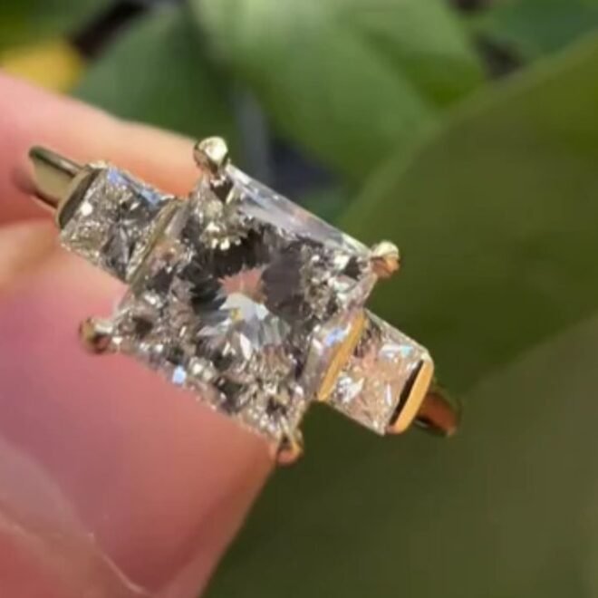 Princess Cut Diamonds That Bring Definition to Ring Designs