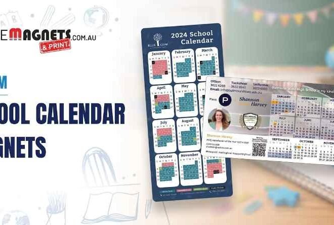 Custom School Calendar Magnets Australia