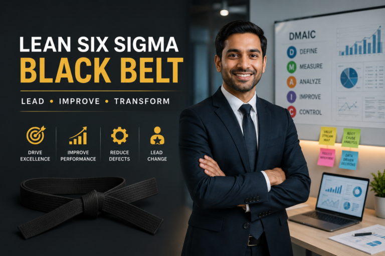 Lean Six Sigma Black Belt: Advanced Process Improvement and Leadership Skills