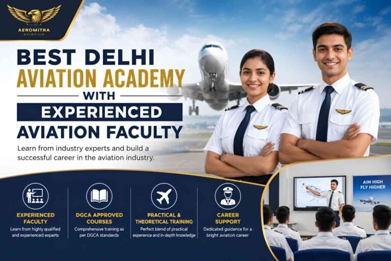 Best Aviation Academy in Delhi for DGCA Ground Training & Pilot Career Preparation
