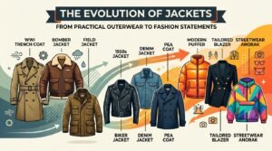 The Evolution of Jackets From Practical Outerwear to Fashion Statements
