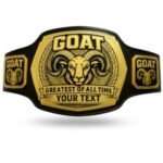 Goat Championship Belt for Greatest Of All Time Winners