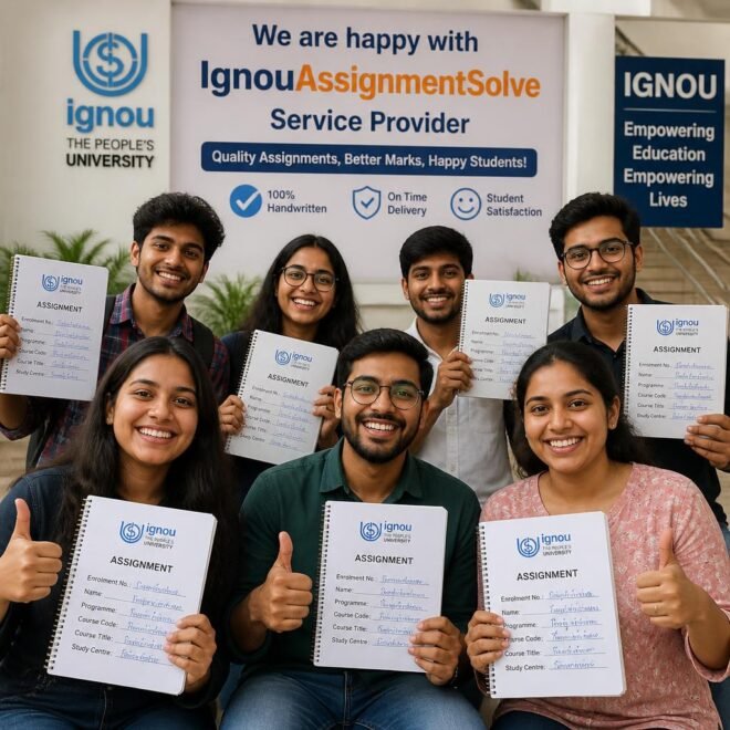Get IGNOU Solved Assignment with accurate answers