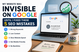 My Website Was Invisible on Google Until I Fixed These 5 SEO Mistakes