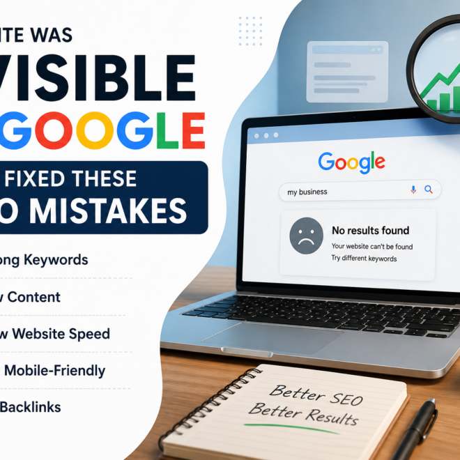 My Website Was Invisible on Google Until I Fixed These 5 SEO Mistakes