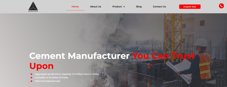 No. 1 Cement Company in India – A Complete Guide to Quality, Strength and Reliability
