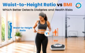 Waist-to-Height Ratio vs BMI: Which Better Detects Diabetes Health Risks?