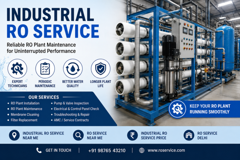 Industrial RO Service: Complete Guide to Maintenance, Repair & Plant Performance