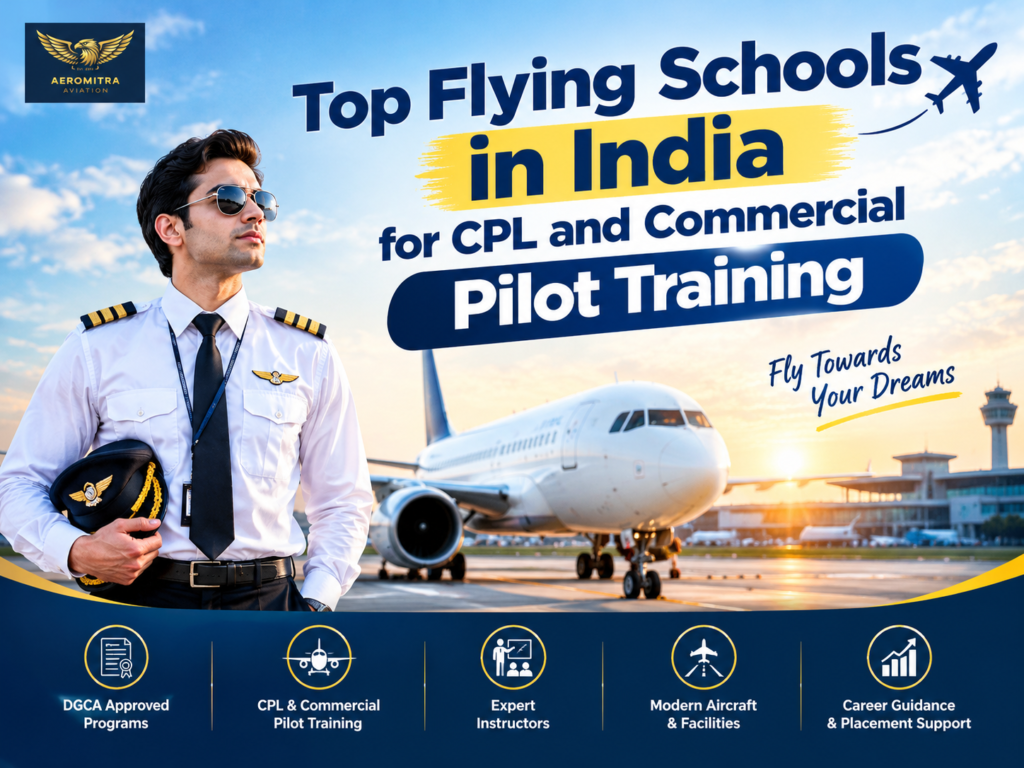 Top Flying Schools in India for Professional Pilot Training